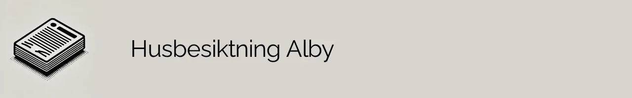 Husbesiktning Alby