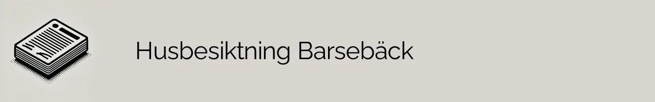 Husbesiktning Barsebäck