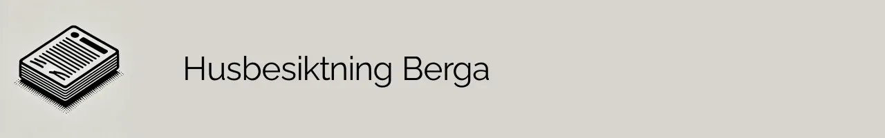 Husbesiktning Berga