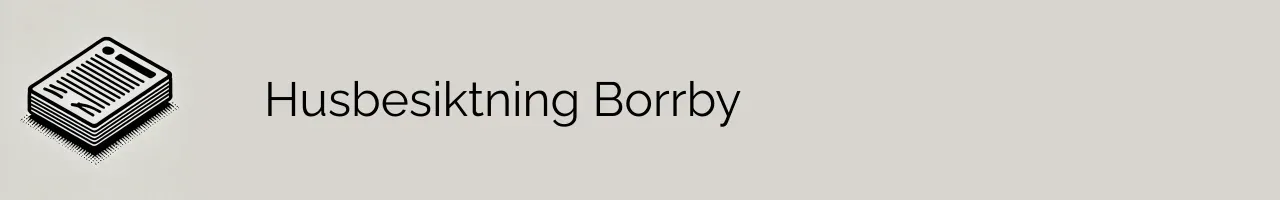 Husbesiktning Borrby