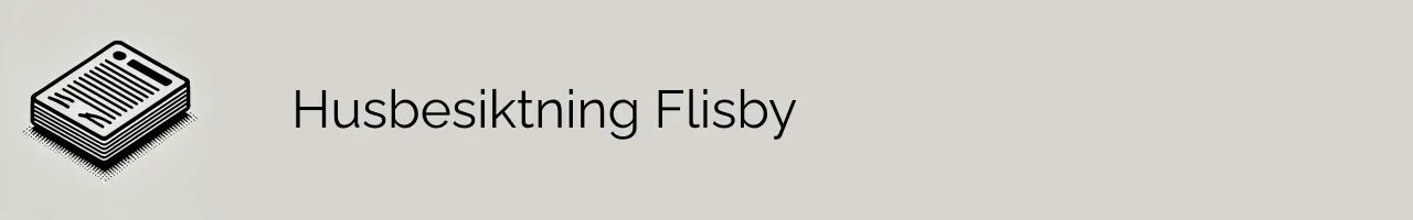 Husbesiktning Flisby