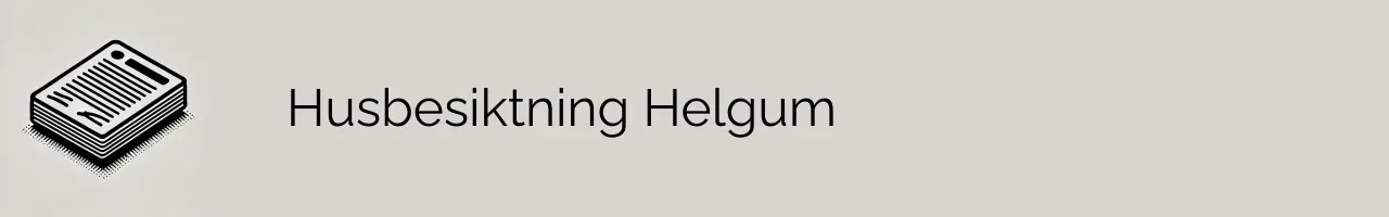 Husbesiktning Helgum