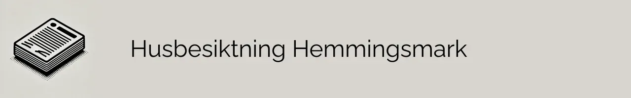 Husbesiktning Hemmingsmark