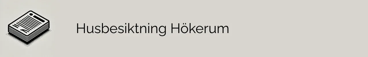 Husbesiktning Hökerum