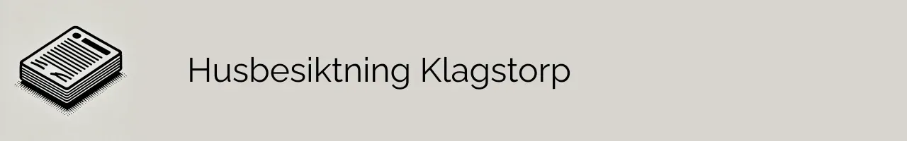 Husbesiktning Klagstorp