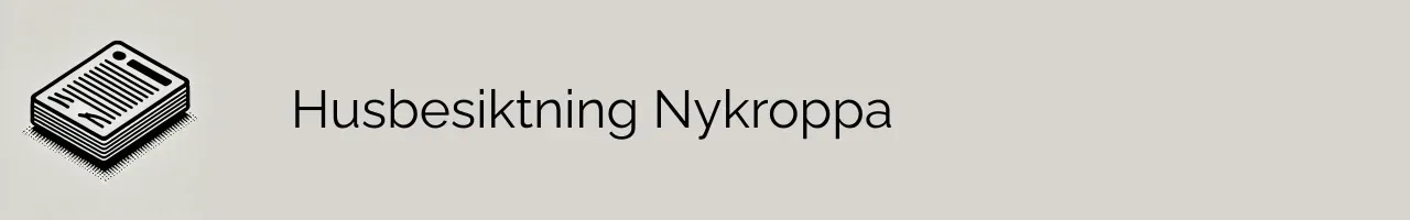 Husbesiktning Nykroppa