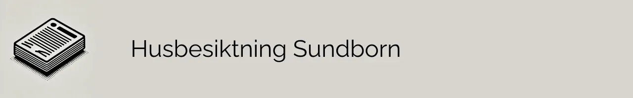 Husbesiktning Sundborn