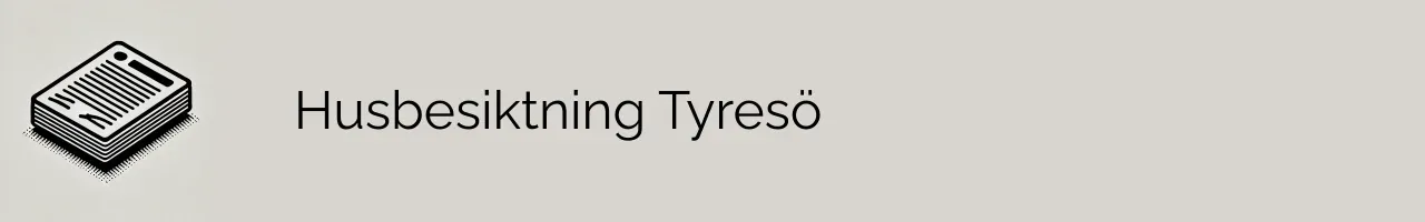 Husbesiktning Tyresö